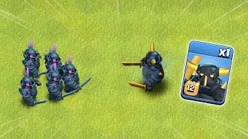 Max Level Troops VS Level 1 Troops! | Clash of Clans