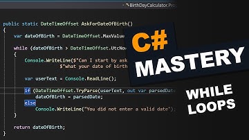 While Loops - C# Mastery Course