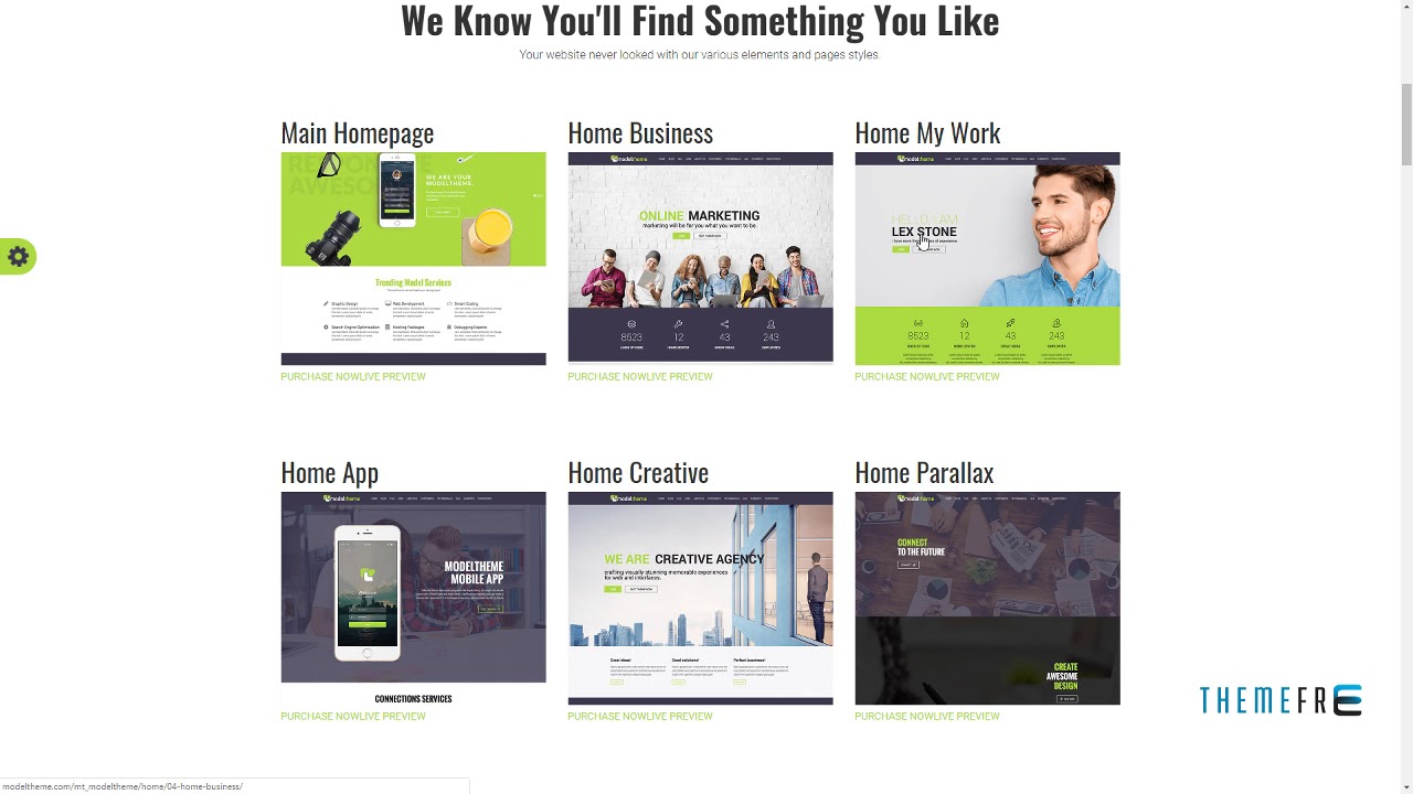 ModelTheme - Versatile WordPress Theme for Agencies and Freelancers