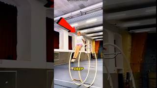 She trained 6 hours a day for this insane rolling ring challenge! 🤯🔥