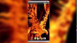 Fire Eagle Live Wallpaper screenshot 2