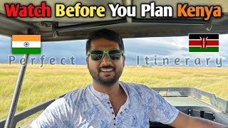How To Plan India To Kenya Trip ? Flight Visa Safari 🇰🇪