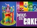 INSIDE OUT Cake | Disney Inside Out Rainbow Cake | My Cupcake Addiction