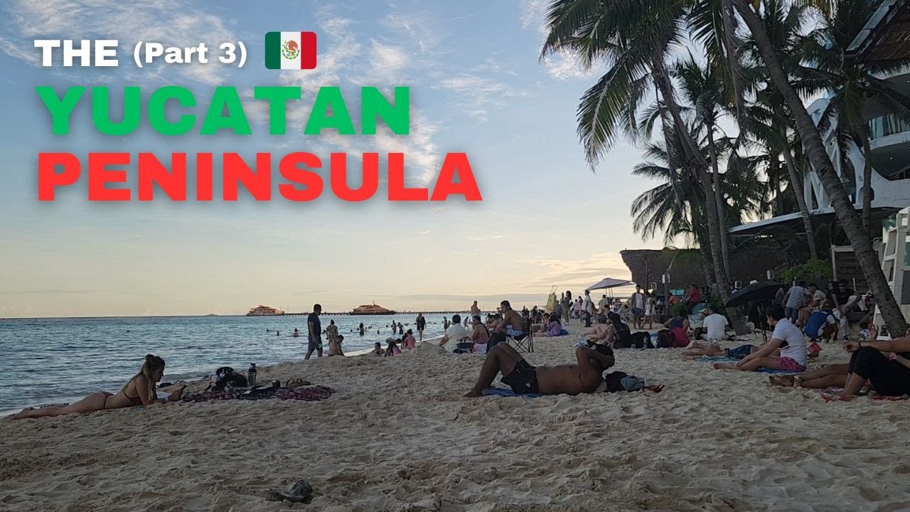 Relaxing at the Beach Area of Playa del Carmen | Yucatan Peninsula