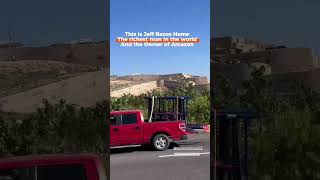Jeff Bezos the richest man in the world owner of amazons home being built in Cabo San lucas mexico