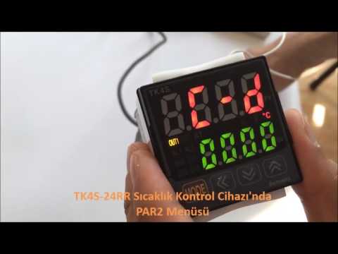 Autonics TK4S 24RR Sıcaklık Kontrol Cihazı'nda PAR2 Menüsü