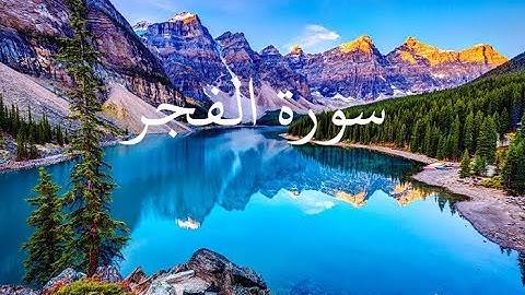 سورة الفجر بصوت الشيخ ابراهيم عامر القرنفيلي