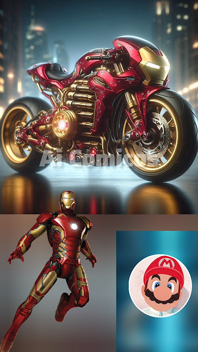 Avengers but Bike 🏍️ Marvel 🔥#ai #bike #shorts #spiderman #cartoon @BrightArmy2.0  @QGRcartoon