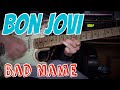 BONJOVI |bad name| SOLO COVER