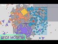 ARRAS.IO THE HUGE MEGA BOSSES LEVEL 200 IN SIEGE MODE - BEAT 28 WAVES OF BOSSES #1