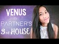 Venus in the 3rd House Synastry | Venus in Partner's 3rd House | SYNASTRY ASTROLOGY