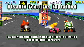 Analogue 3D Disable Features Explained