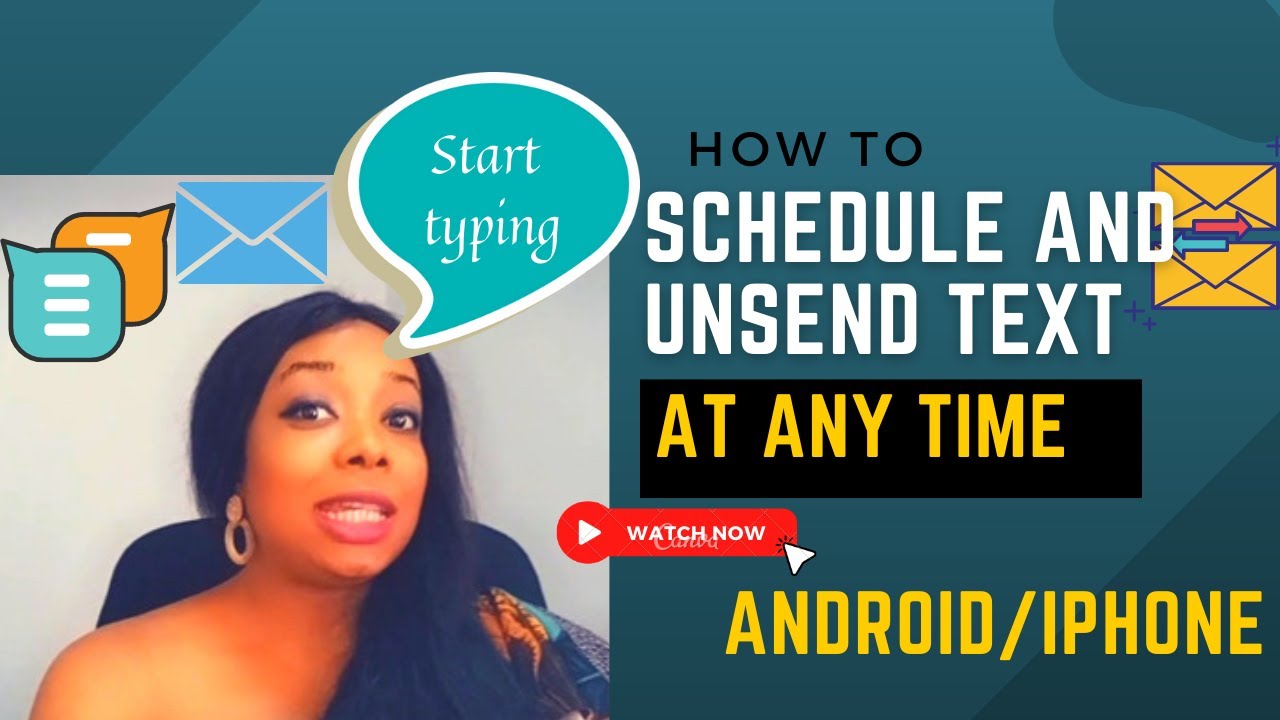 Send your text at anytime by setting timer schedules to your text/sms | for Android and iPhone users