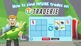 How to find *INSANE* trades online for Adopt Me (using Traderie)
