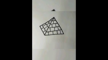 Easy 3d drawing illusion ##art #shortvideo #viral #letsdraw #draw #drawing #easydrawing #3dart