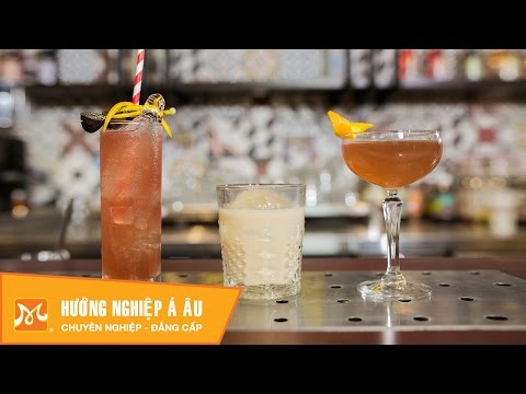 Cách pha chế Cocktail từ Vodka: Cosmopolitan, White Russian, Summer Love | Học Bartender