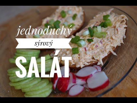 Video: Jednoduchý Salát S Fazolemi, Sýrem A Krutony