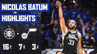 Nicolas Batum (16 PTS, 2 STL, 2 BLK) Was Everywhere Game 6 vs. Utah Jazz | LA Clippers