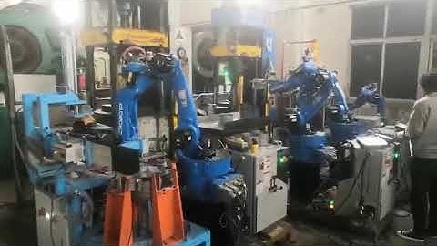 Stamping and loading and unloading