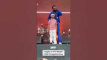 Little Boy Showing Werrason His Dance Moves 