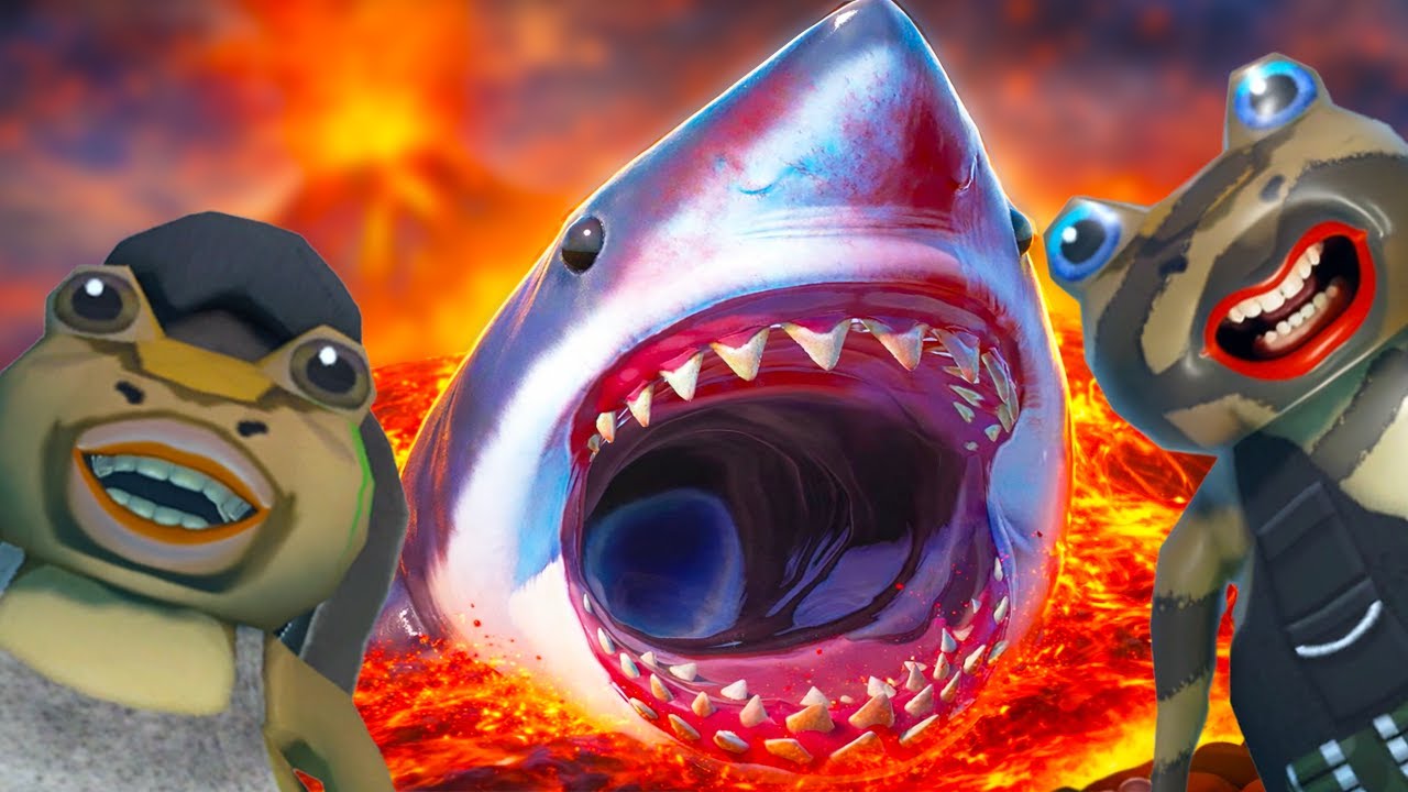 Мегалодон против вулкана Пангенса: кто победит?! Удивительная лягушка 81