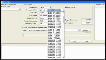 The channel list of usb DVB-T TX