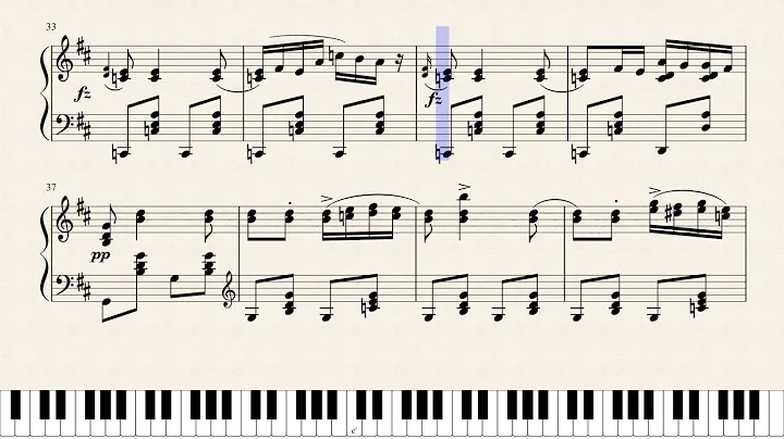 Schubert, Hungarian Melody in B minor, D 817. [Piano Tutorial]