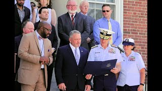 The Coast Guard Academy celebrated the 232nd Coast Guard birthday  Aug 4, 2022