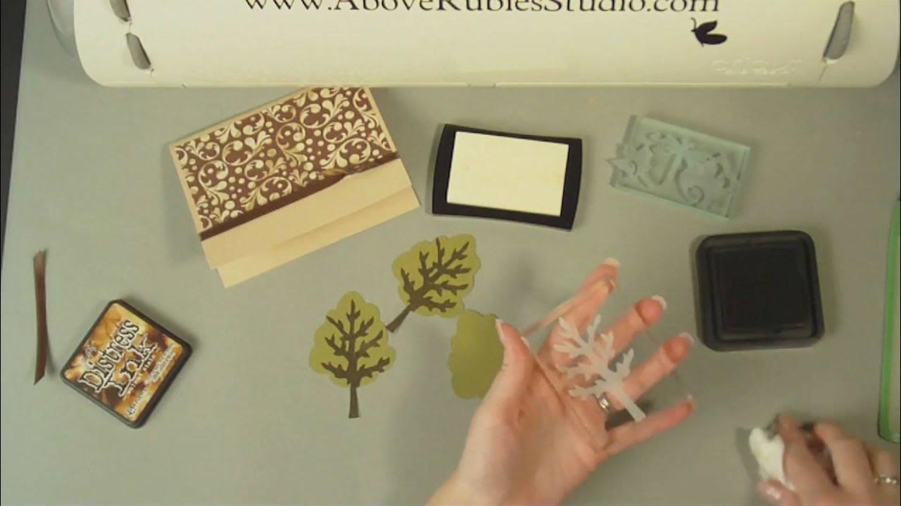 Cricut Cuttables Stamp Kit - Stamp Sheet and 4 Acrylic Blocks