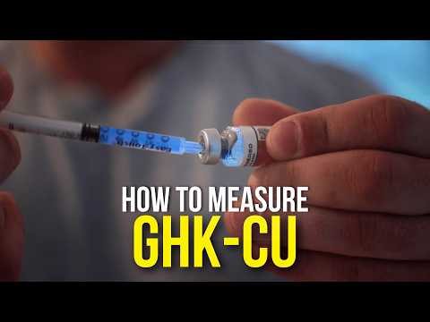 what size needle for ghk cu GHK-CU Peptide Dosage: Complete Guide Skin, Hair, and Healing Goals How To Measure And Inject