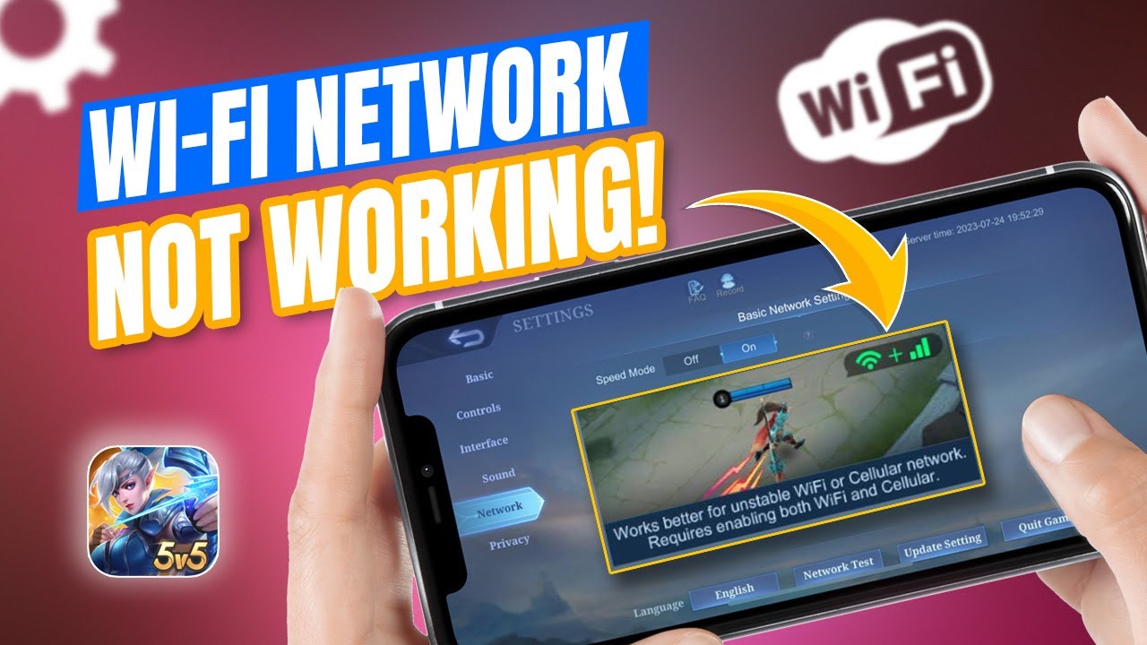 How To Fix Mobile Legends Not Working on WiFi From iPhone MLBB WiFi Issue YouTube