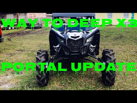 Can-am x3 portal update !