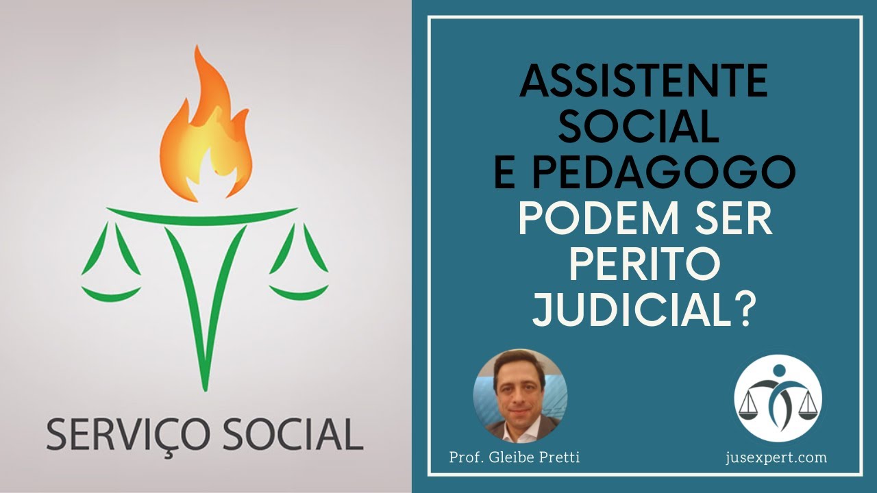 Assistente Social e Pedagogo podem ser perito judicial? - YouTube