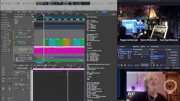 Logic Pro X 2024 Live streaming with OBS part 1  of 2