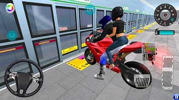 New Subway Metro Travel With Red Bike - 3D Driving Class Android Gameplay - Car driving Games 2025