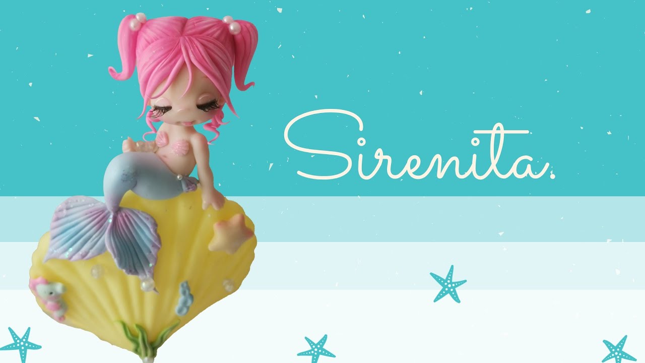 Aula Virtual Sirenita | Dora de López | Porcelana en Frío