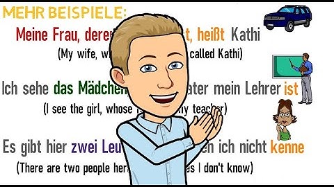 Grammar: Relative Clauses (Part 4): Genitive Case - Lesson 12 (A2-B1) (Learn German)