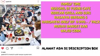 MEMBARA COFFEE AND GRILL BOGOR || The cheapest Korean BBQ grill !!