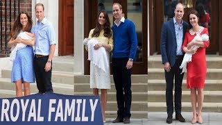 How Kate Middleton's Post Hospital Photos with Royal Baby #3 Differ From George and Charlotte