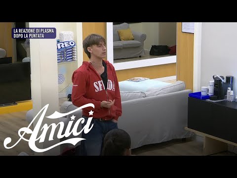 Amici 25 - Una discussione fra Plasma e i suoi compagni dopo la puntata