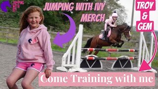 Come jump training with me in my NEW merch 😱