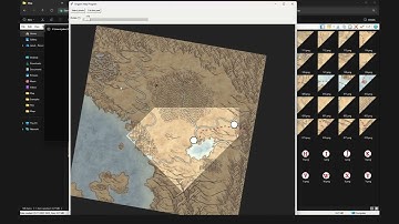 Program to create custom origami-style maps for your D&D campaign