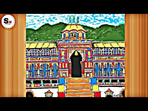 Badrinath temple jaibholenath  Male sketch Rin Temple