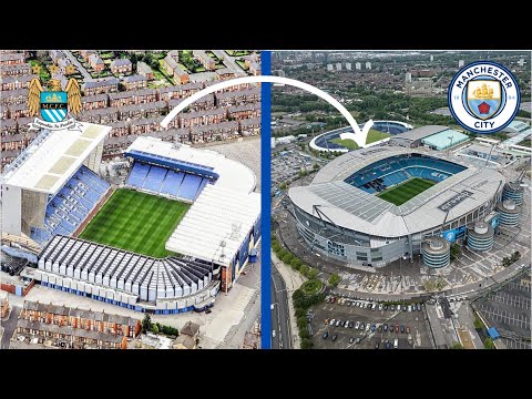 Premier League Stadiums: Then vs NOW