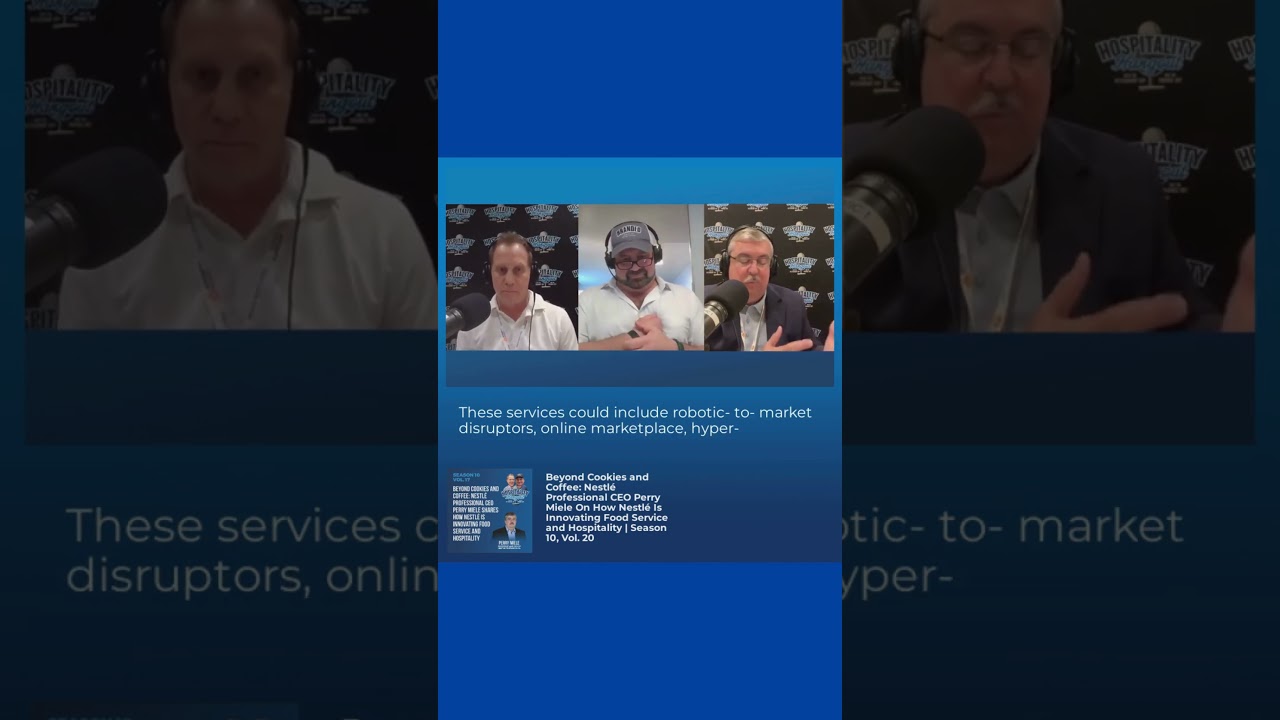 Experimental Side of Things with Nestle CEO Perry Miele #shorts #ceo #tech #hospitalityindustry