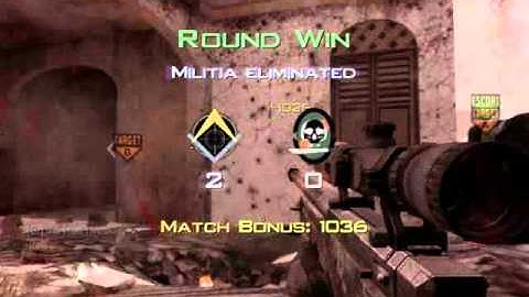 360 no scope final kill cam SnD MW3