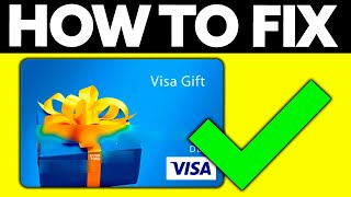 How To FIX Visa Gift Card Not Working Online (2025)