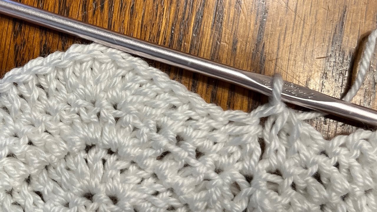 Double Crochet Increase and Decrease Stitches (Left-Handed) - YouTube