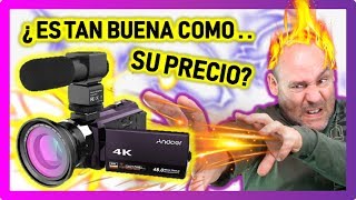 🎥 CAMARA ANDOER 4K 1080P 48MP WiFi / la ponemos a prueba