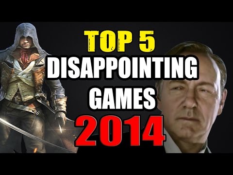 2014년 최고의 실망스러운 게임 5가지